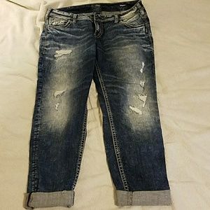 Silver Jeans Boyfriend style